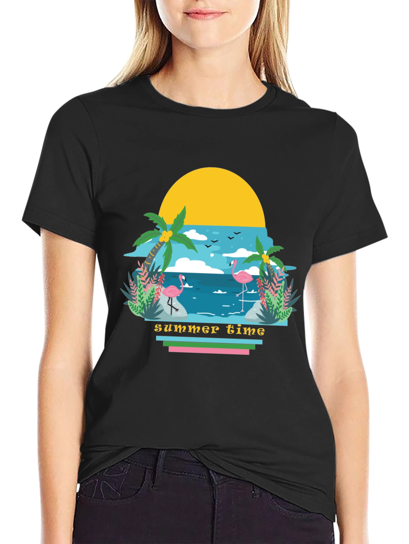 Summer Time Graphic Tee - Beach Vibes