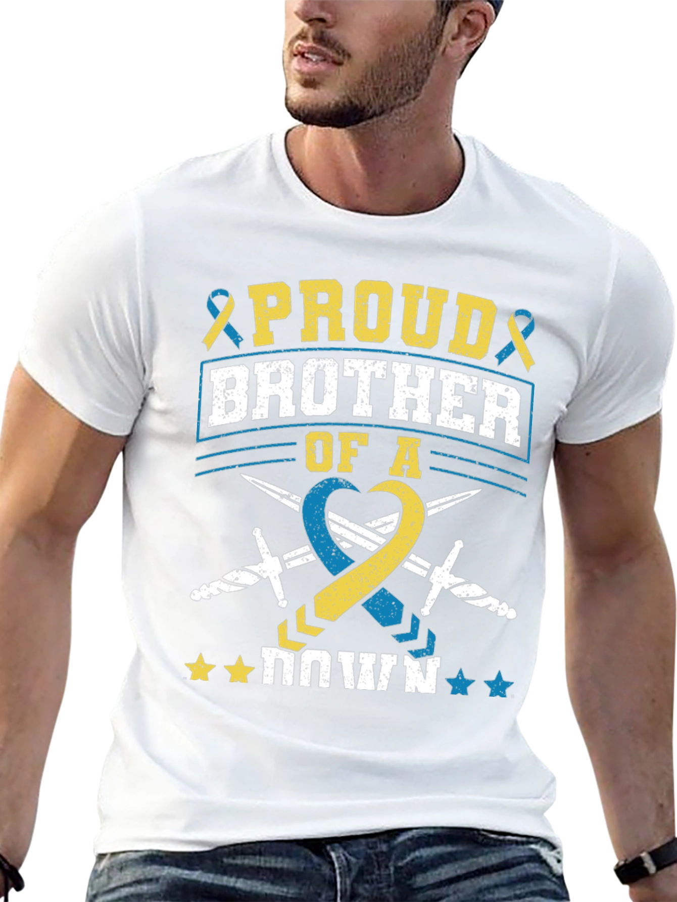Proud Brother Down Syndrome Awareness T-Shirt