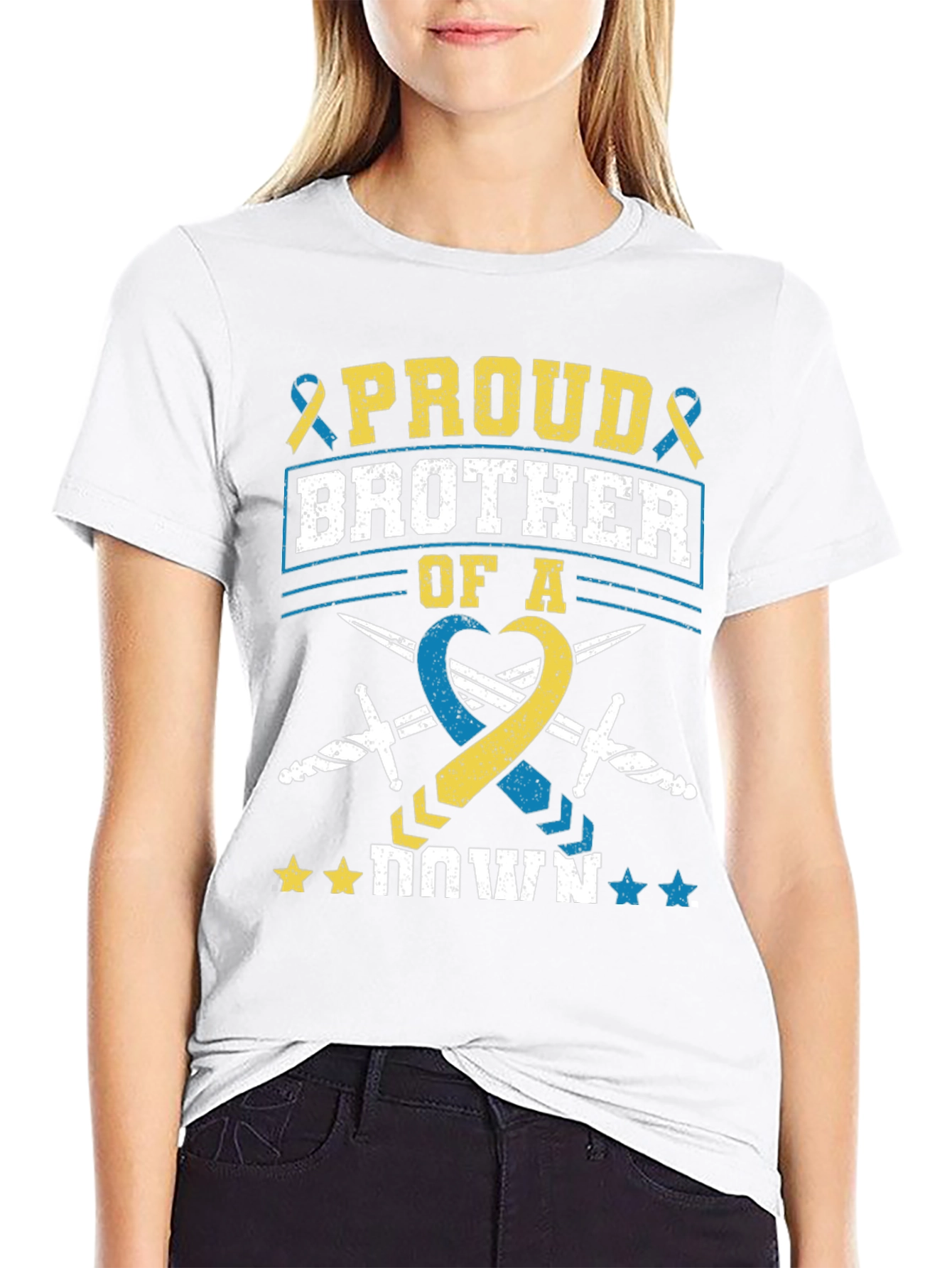 Proud Brother Down Syndrome Awareness T-Shirt