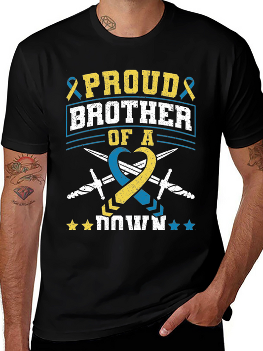 Proud Brother Down Syndrome Awareness T-Shirt