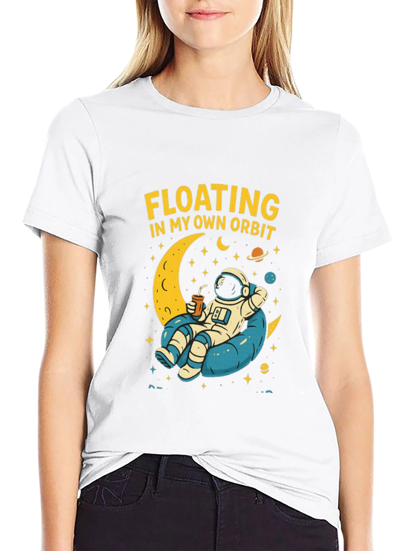 Floating in My Own Orbit Graphic Tee