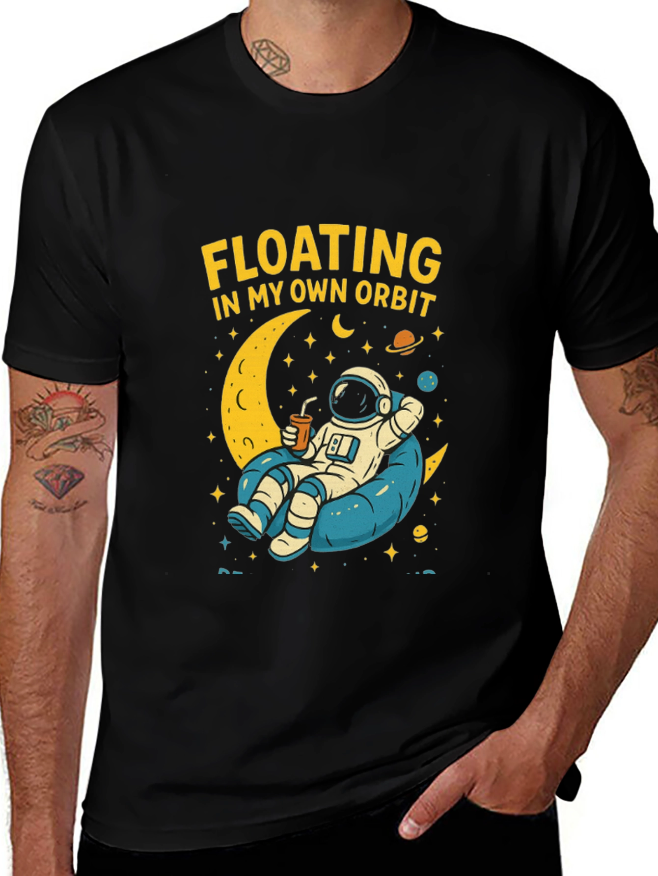 Floating in My Own Orbit Graphic Tee