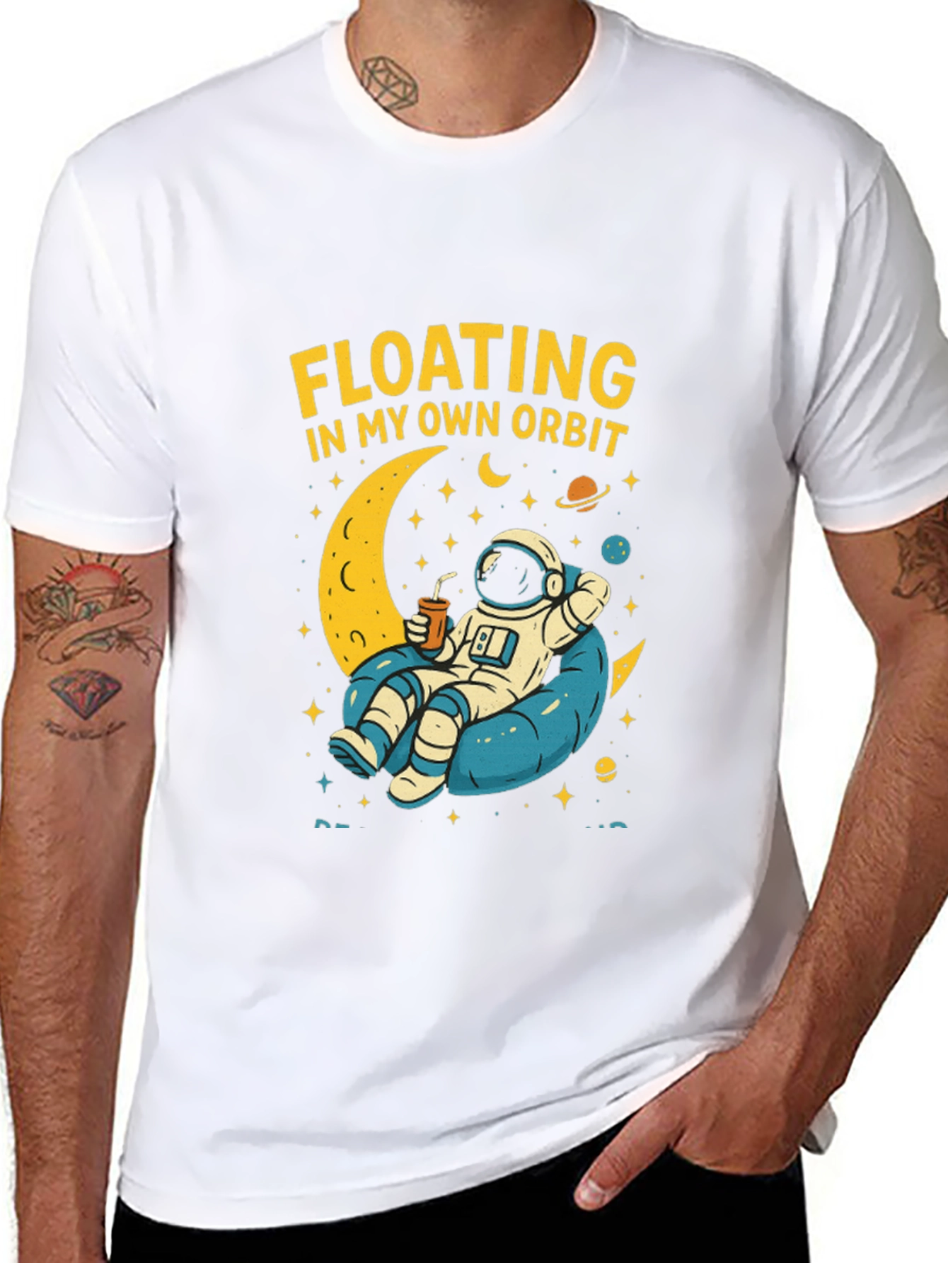 Floating in My Own Orbit Graphic Tee
