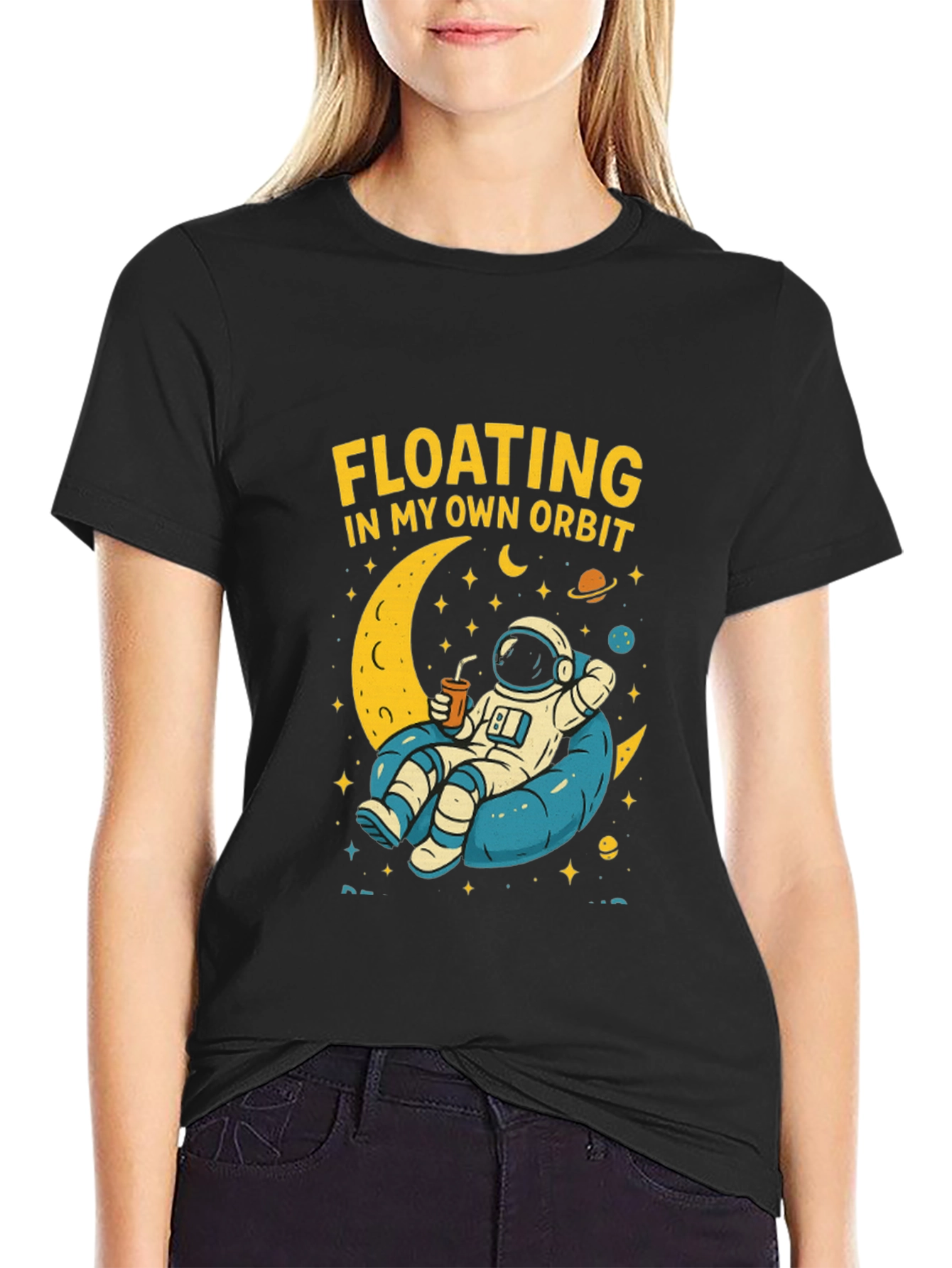 Floating in My Own Orbit Graphic Tee