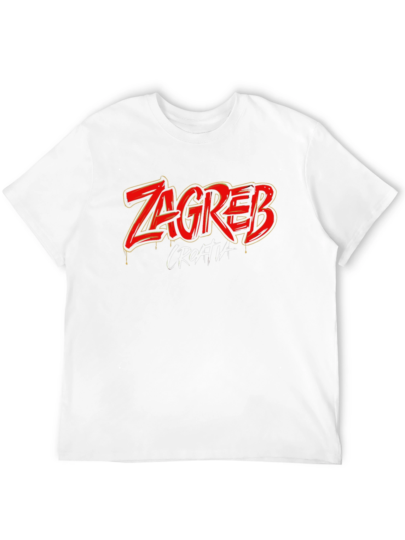 Zagreb Croatia Graphic Tee - Cool City Souvenir Shirt