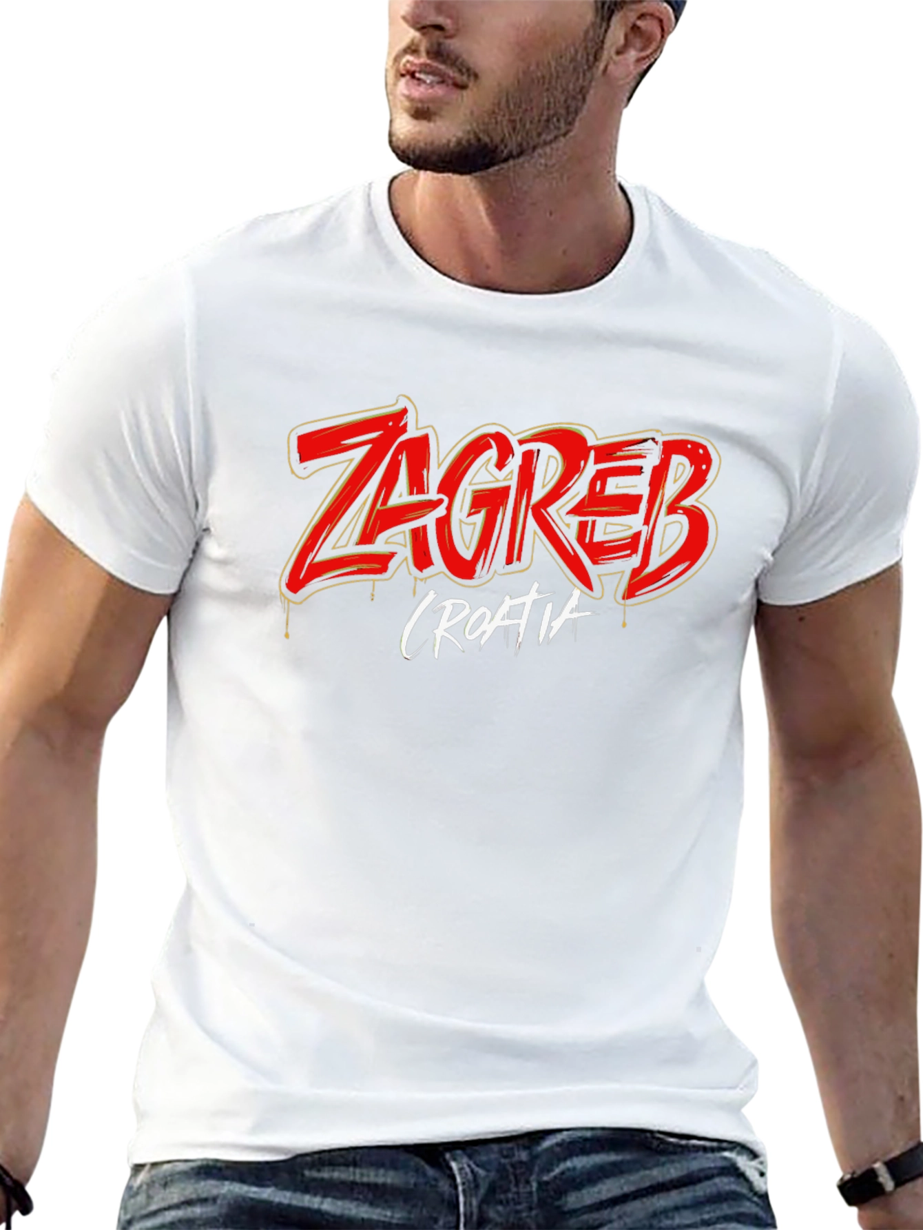 Zagreb Croatia Graphic Tee - Cool City Souvenir Shirt