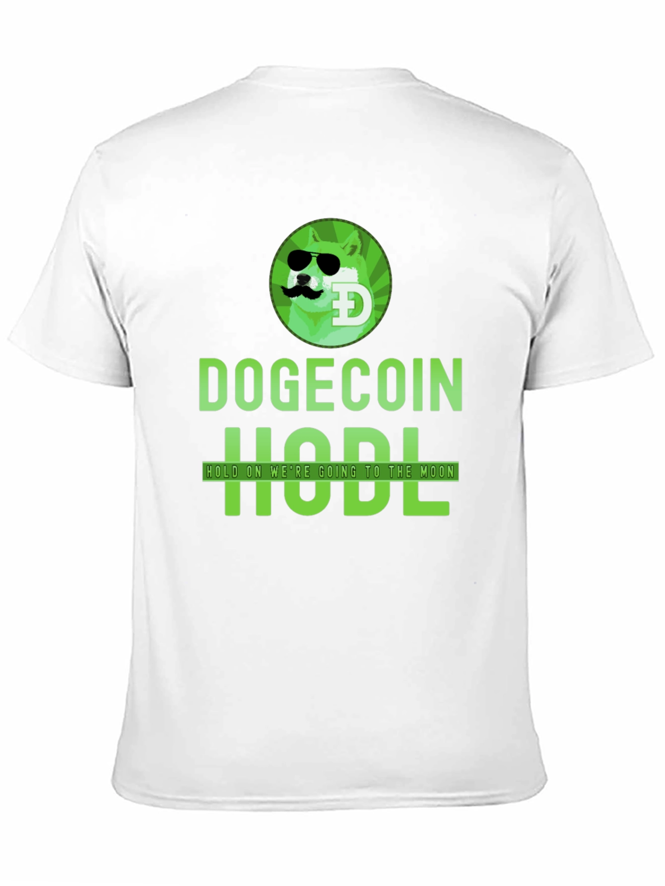 Dogecoin HODL Graphic T-Shirt - To the Moon!