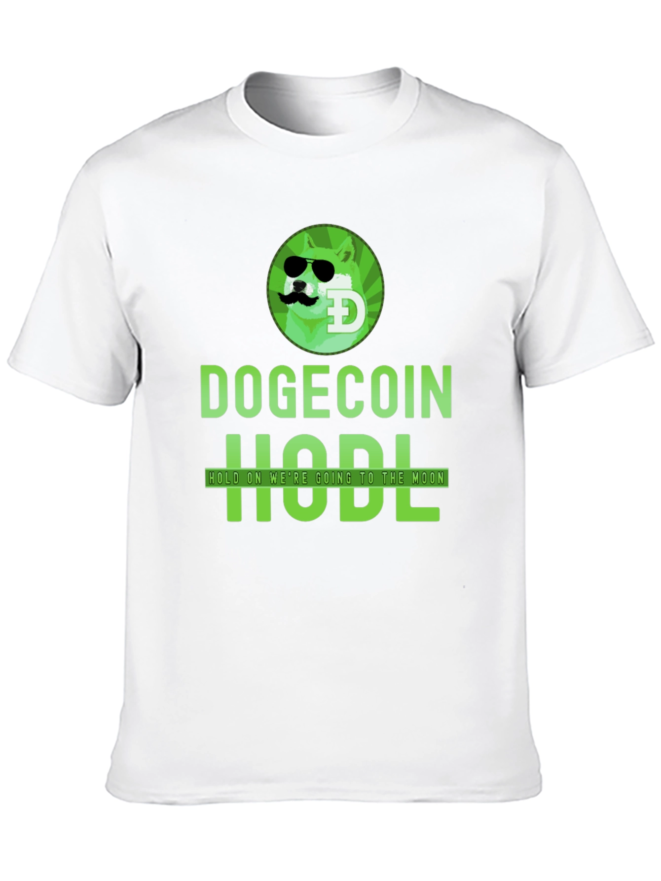 Dogecoin HODL Graphic T-Shirt - To the Moon!