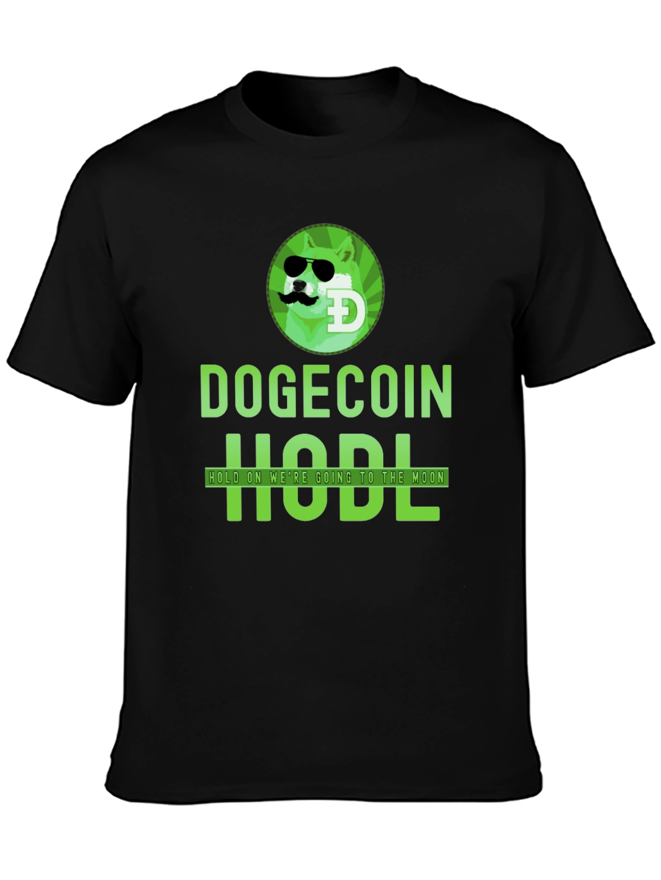 Dogecoin HODL Graphic T-Shirt - To the Moon!