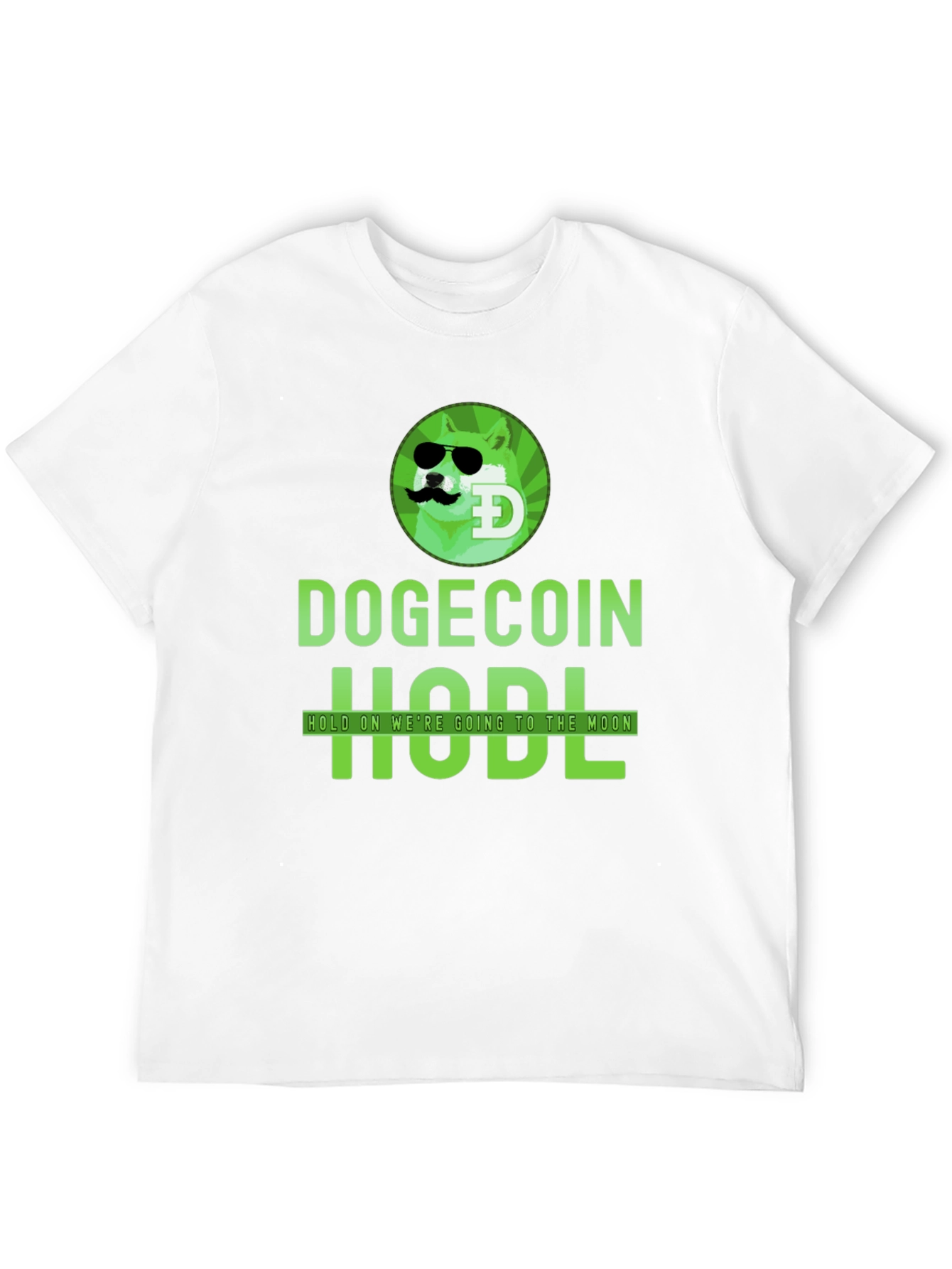 Dogecoin HODL Graphic T-Shirt - To the Moon!