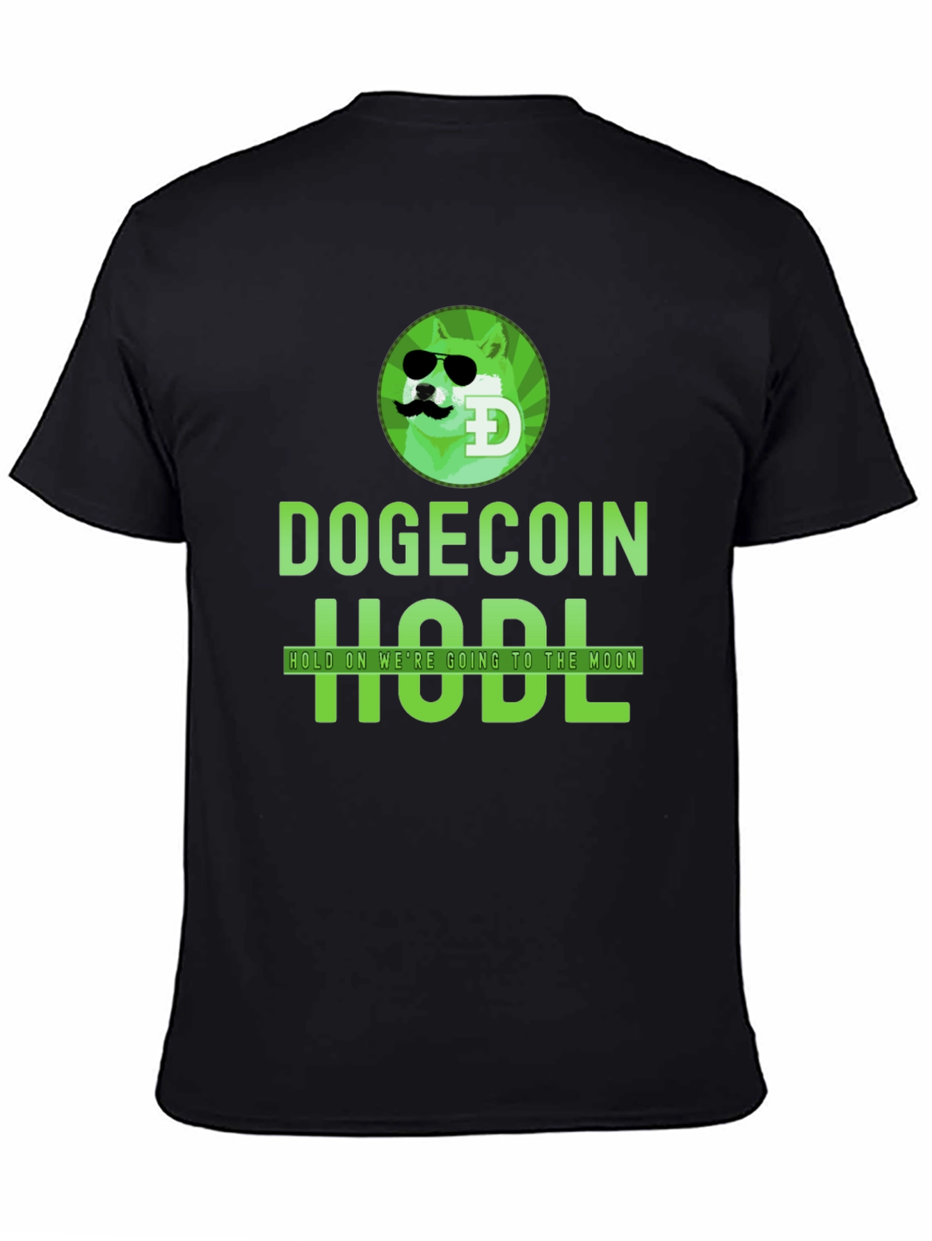 Dogecoin HODL Graphic T-Shirt - To the Moon!