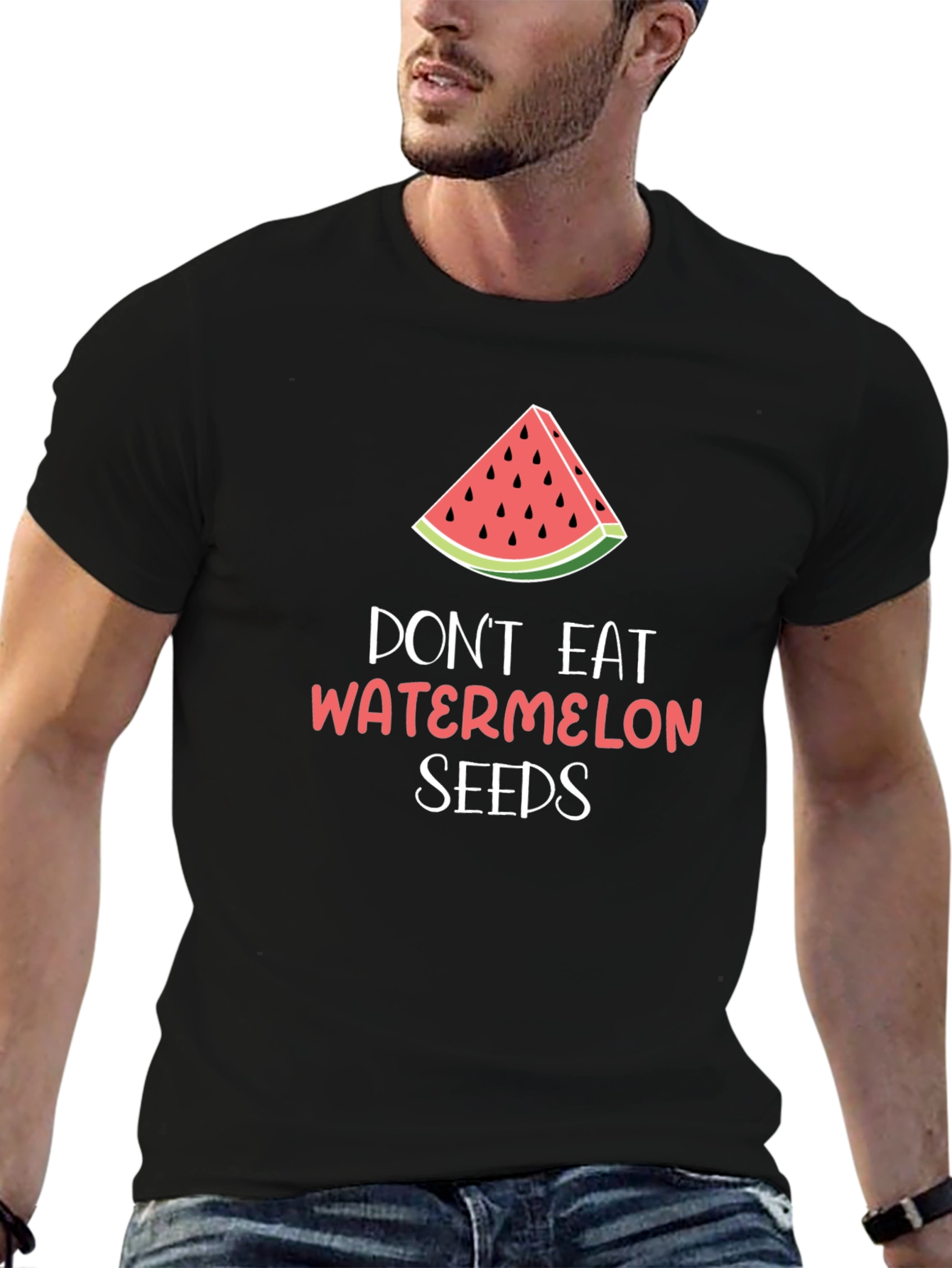 Dont Eat Watermelon Seeds Graphic T-Shirt