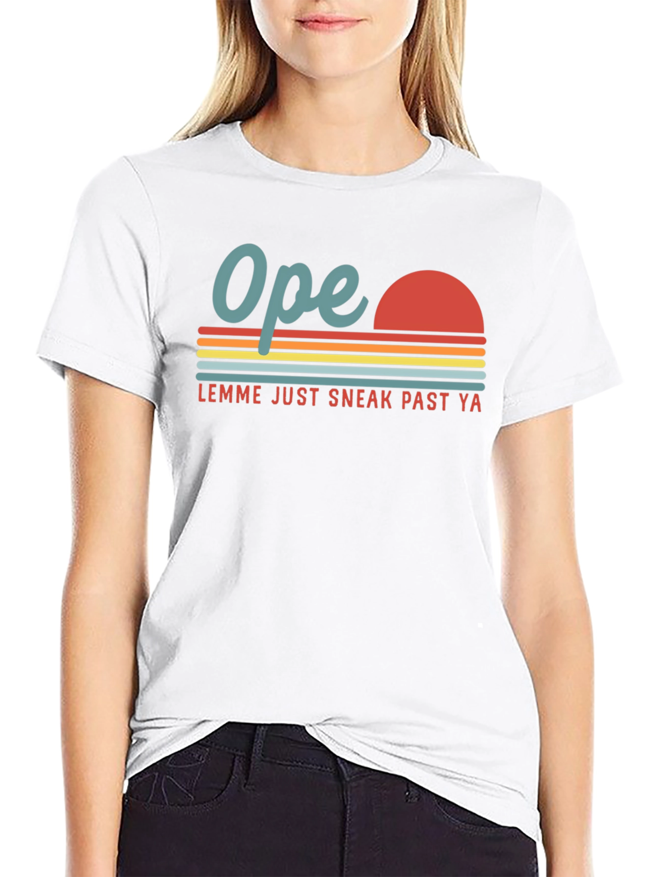 Ope! Sneak Past Ya Retro Graphic Tee