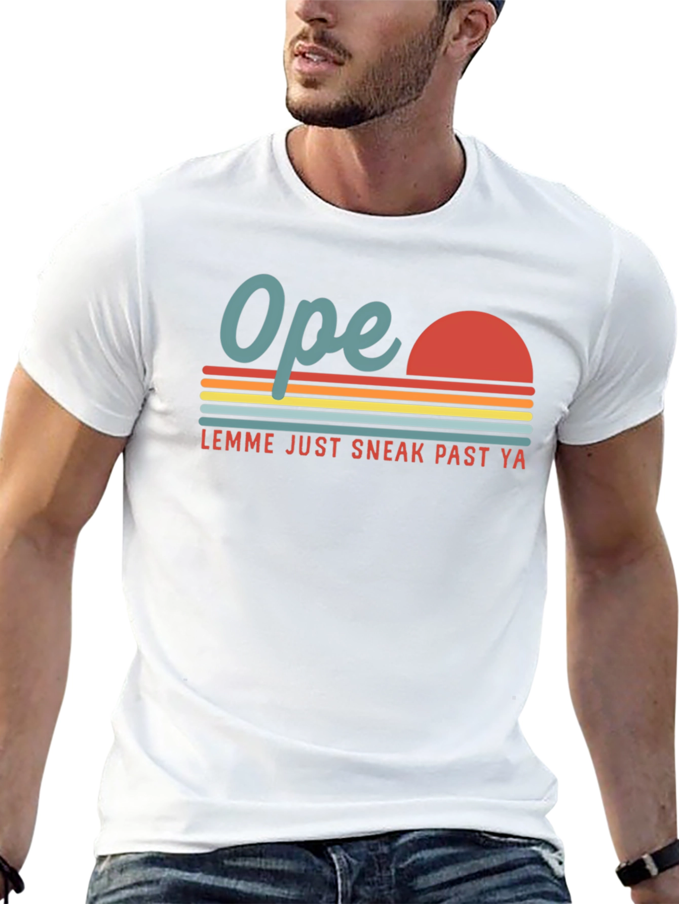 Ope! Sneak Past Ya Retro Graphic Tee