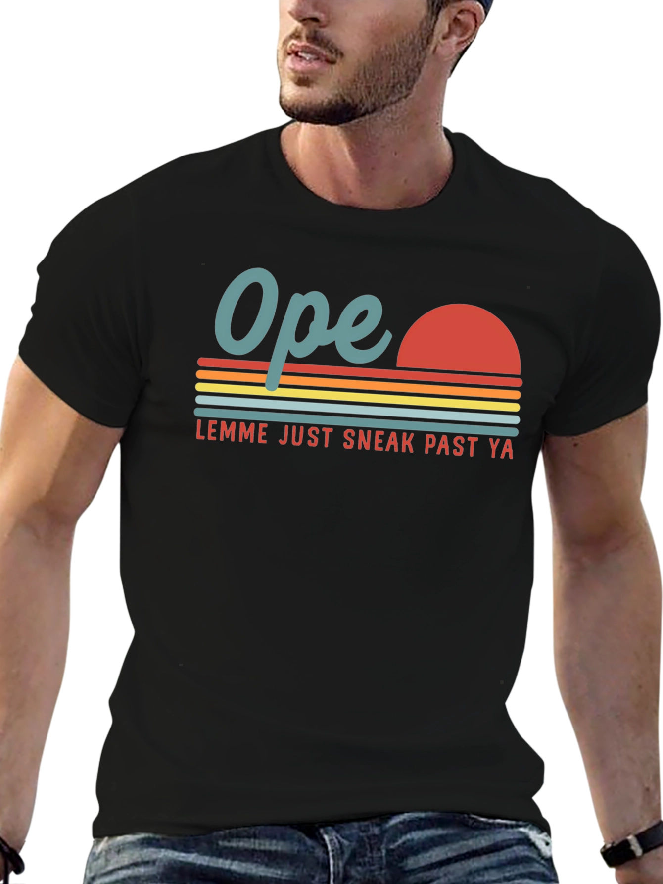 Ope! Sneak Past Ya Retro Graphic Tee