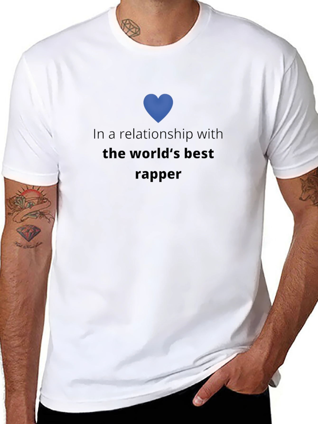 Relationship Goals T-Shirt - Worlds Best Rapper Tee