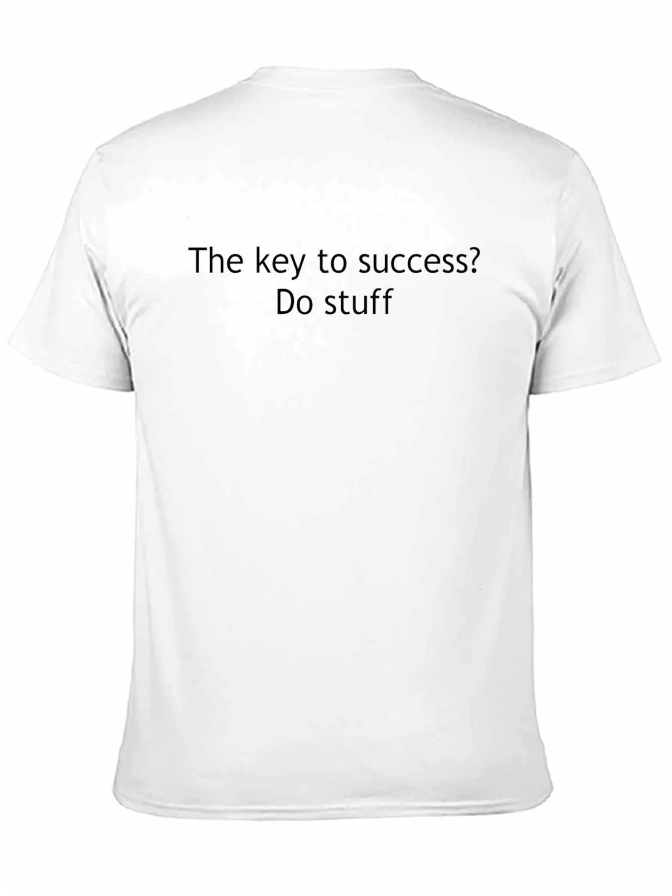 Success Tee - Do Stuff Black T-Shirt
