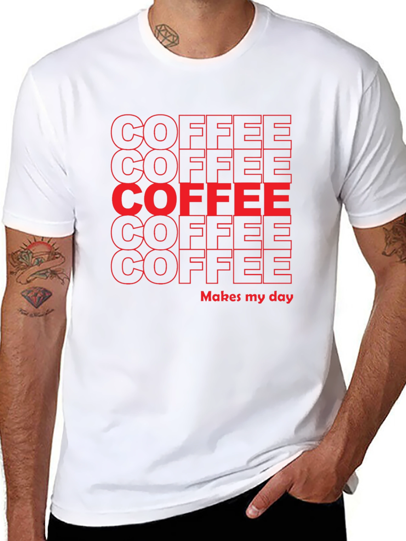 Coffee Makes My Day Graphic Tee