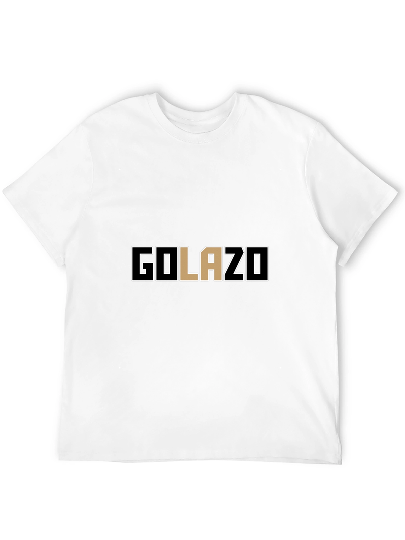 Golazo Graphic Tee - Black Cotton T-Shirt