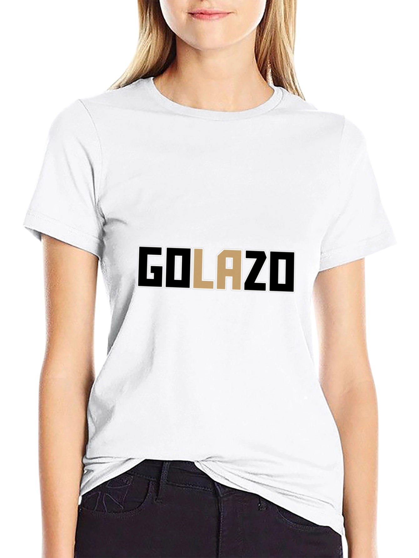 Golazo Graphic Tee - Black Cotton T-Shirt