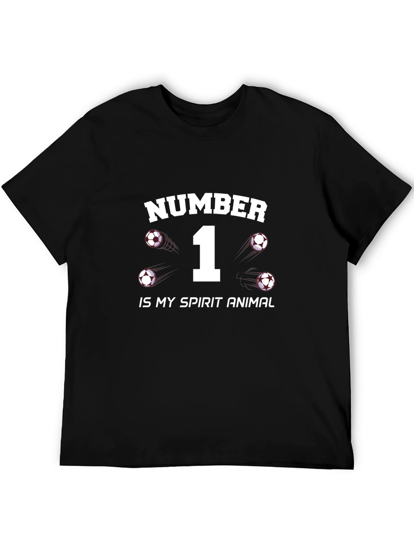 Number 1 Soccer Spirit Animal T-Shirt