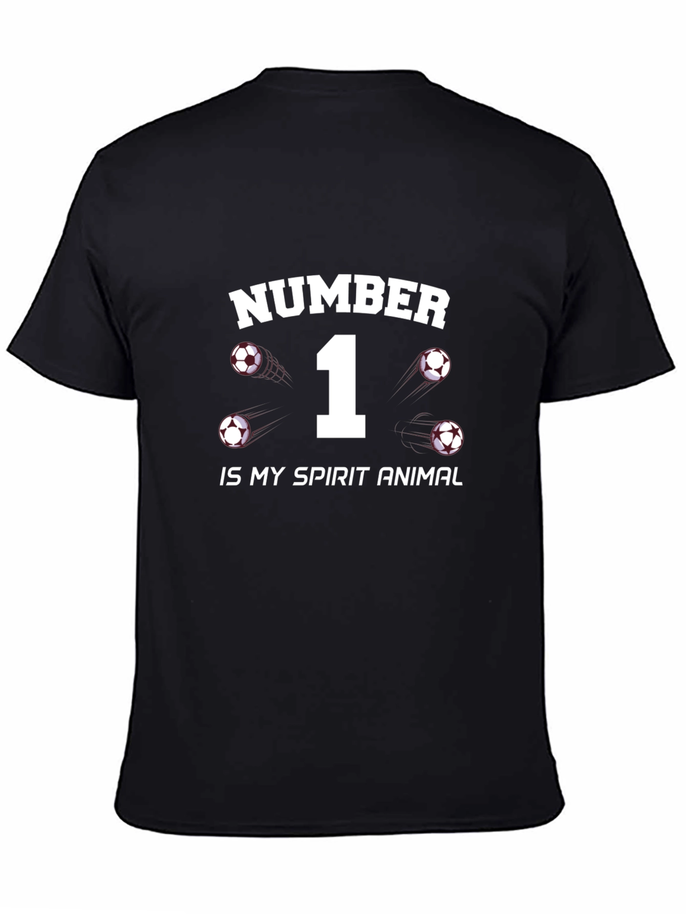 Number 1 Soccer Spirit Animal T-Shirt
