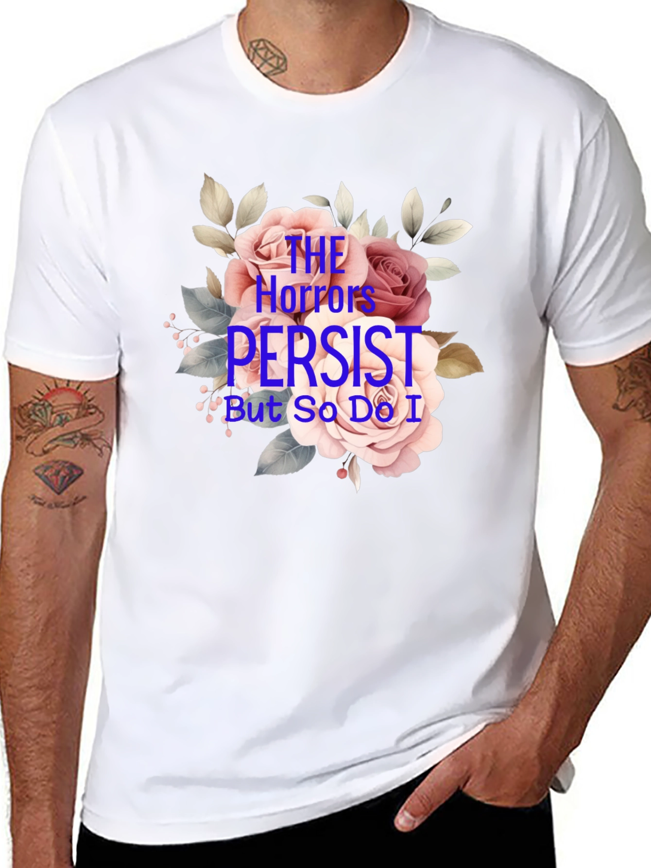 The Horrors Persist Graphic T-Shirt
