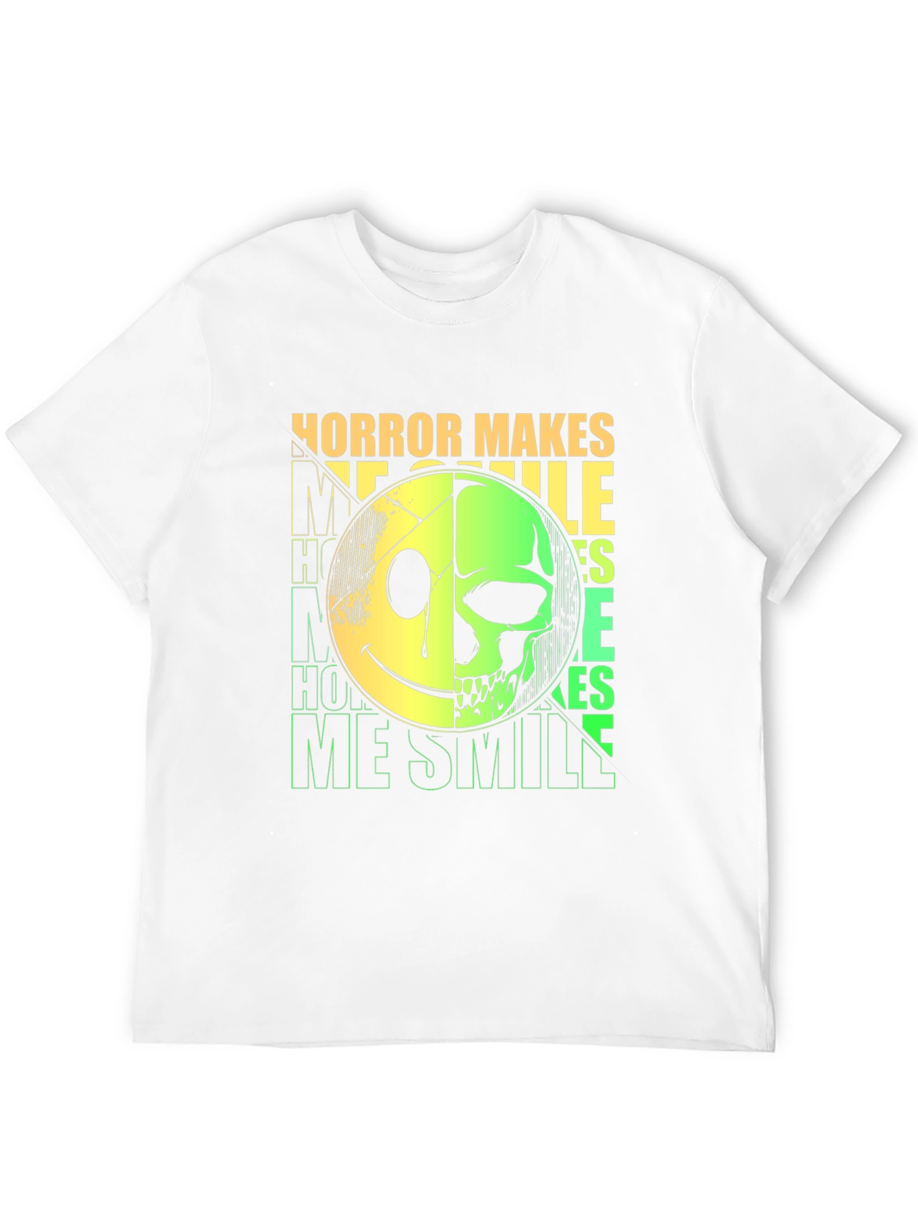 Horror Makes Me Smile Graphic T-Shirt