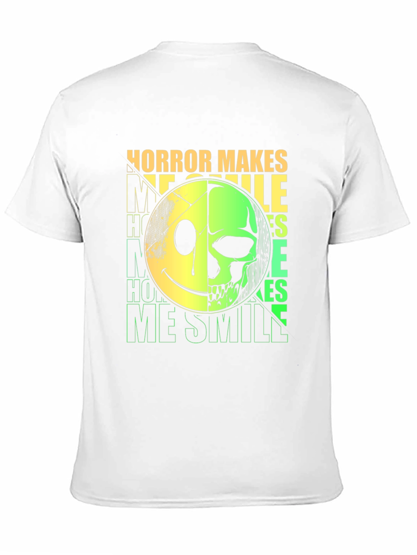 Horror Makes Me Smile Graphic T-Shirt
