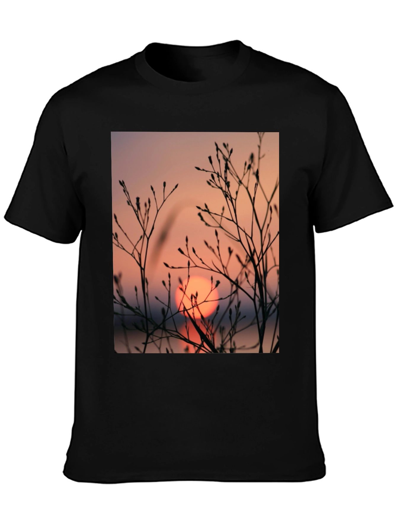 Sunset Silhouette Graphic T-Shirt