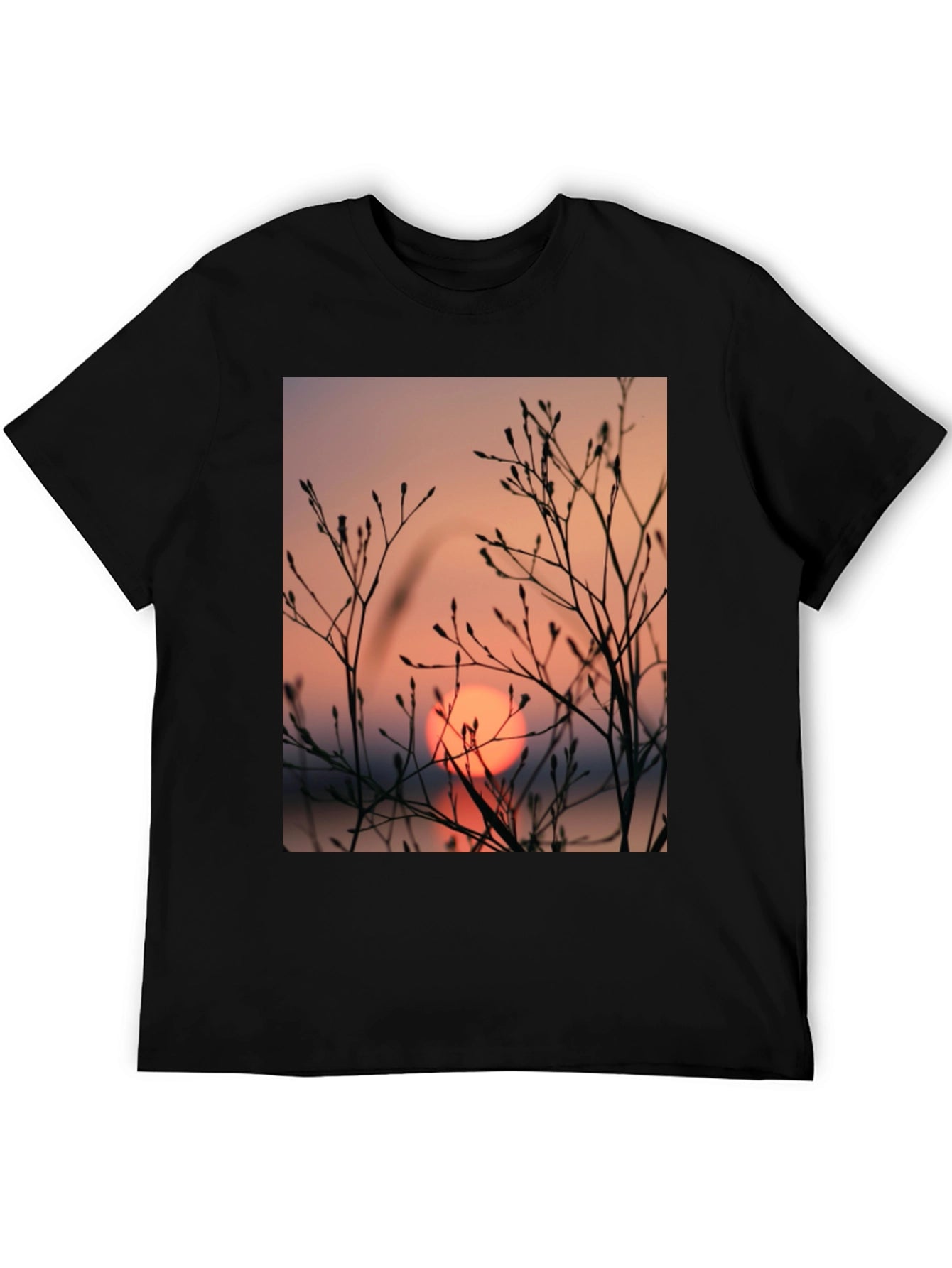 Sunset Silhouette Graphic T-Shirt
