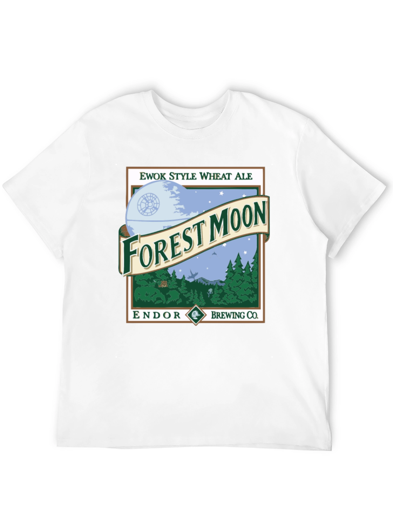 Ewok Style Wheat Ale Forest Moon T-Shirt