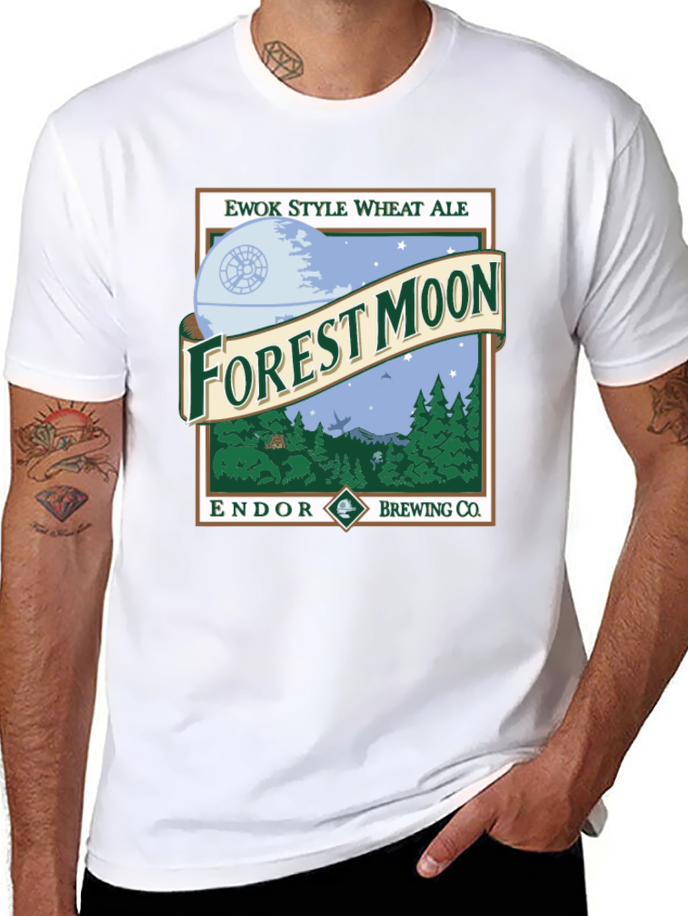 Ewok Style Wheat Ale Forest Moon T-Shirt