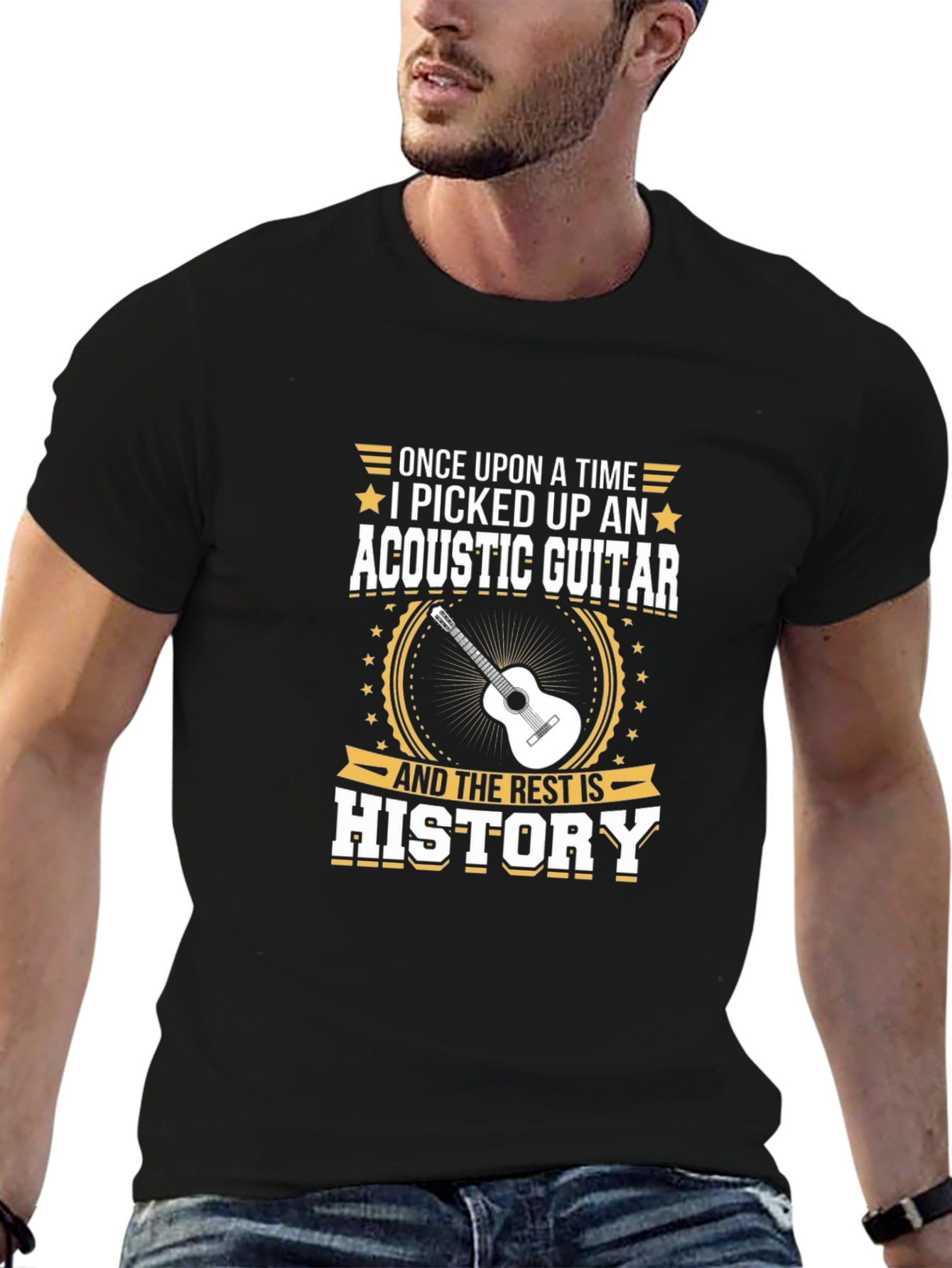 Acoustic Guitar History T-Shirt