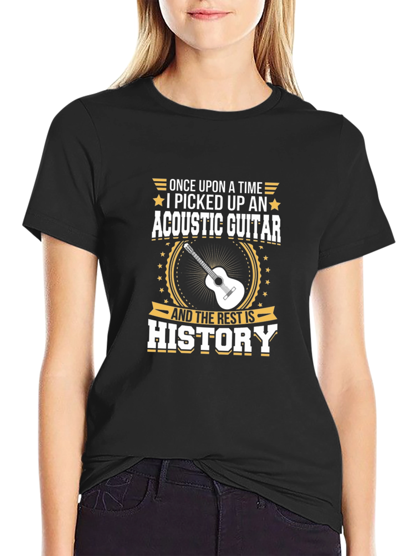 Acoustic Guitar History T-Shirt
