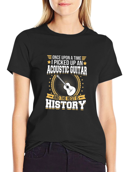 Acoustic Guitar History T-Shirt