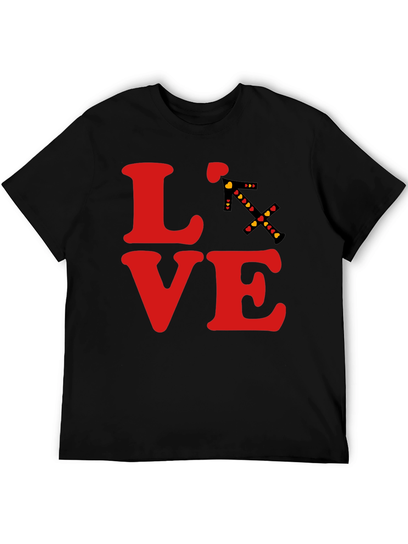 LOVE T-Shirt - Sagittarius Arrow Heart Design