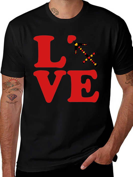 LOVE T-Shirt - Sagittarius Arrow Heart Design