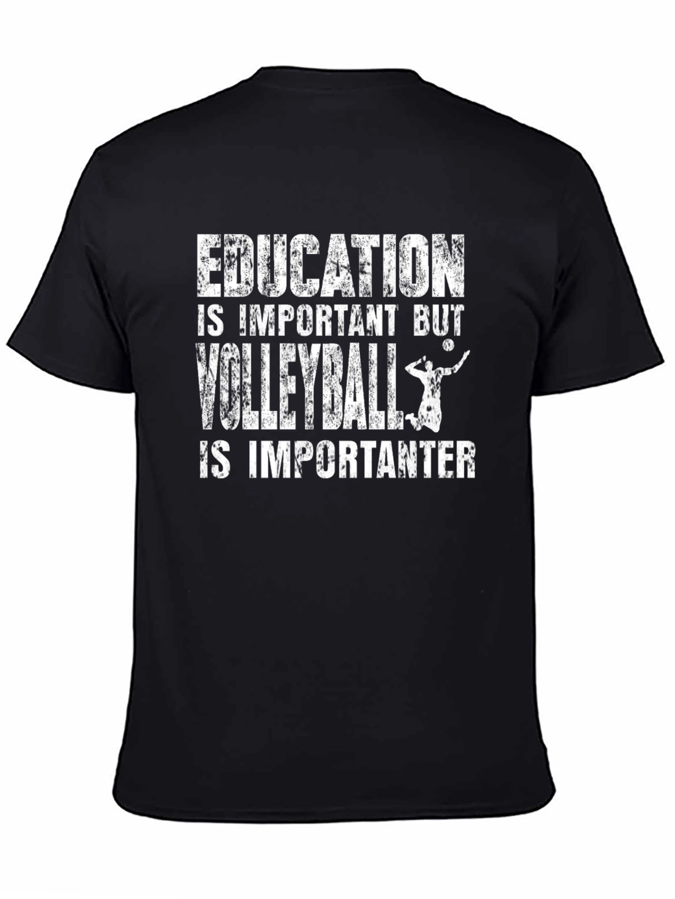 Education Volleyball T-Shirt - Funny Sport Tee