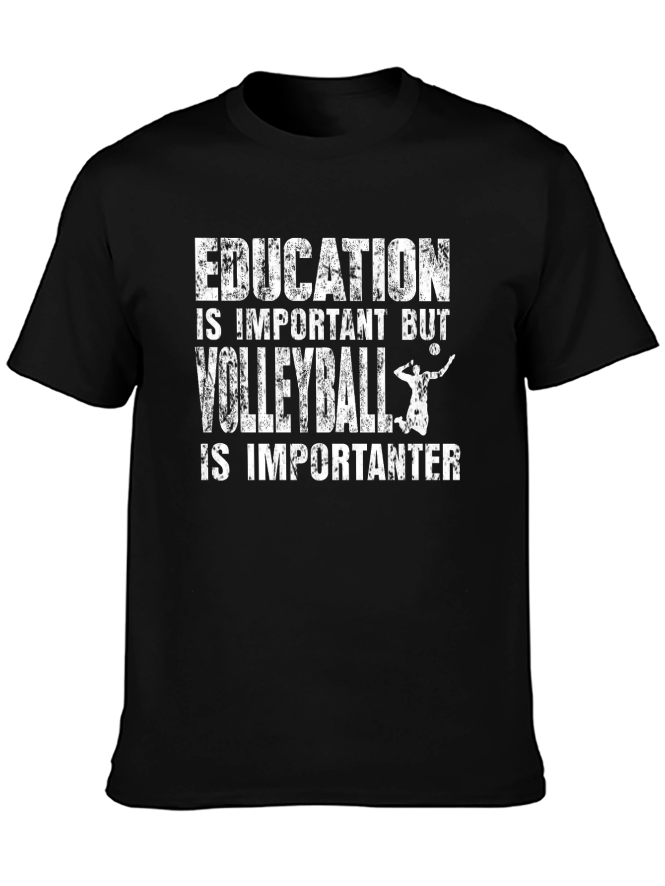 Education Volleyball T-Shirt - Funny Sport Tee