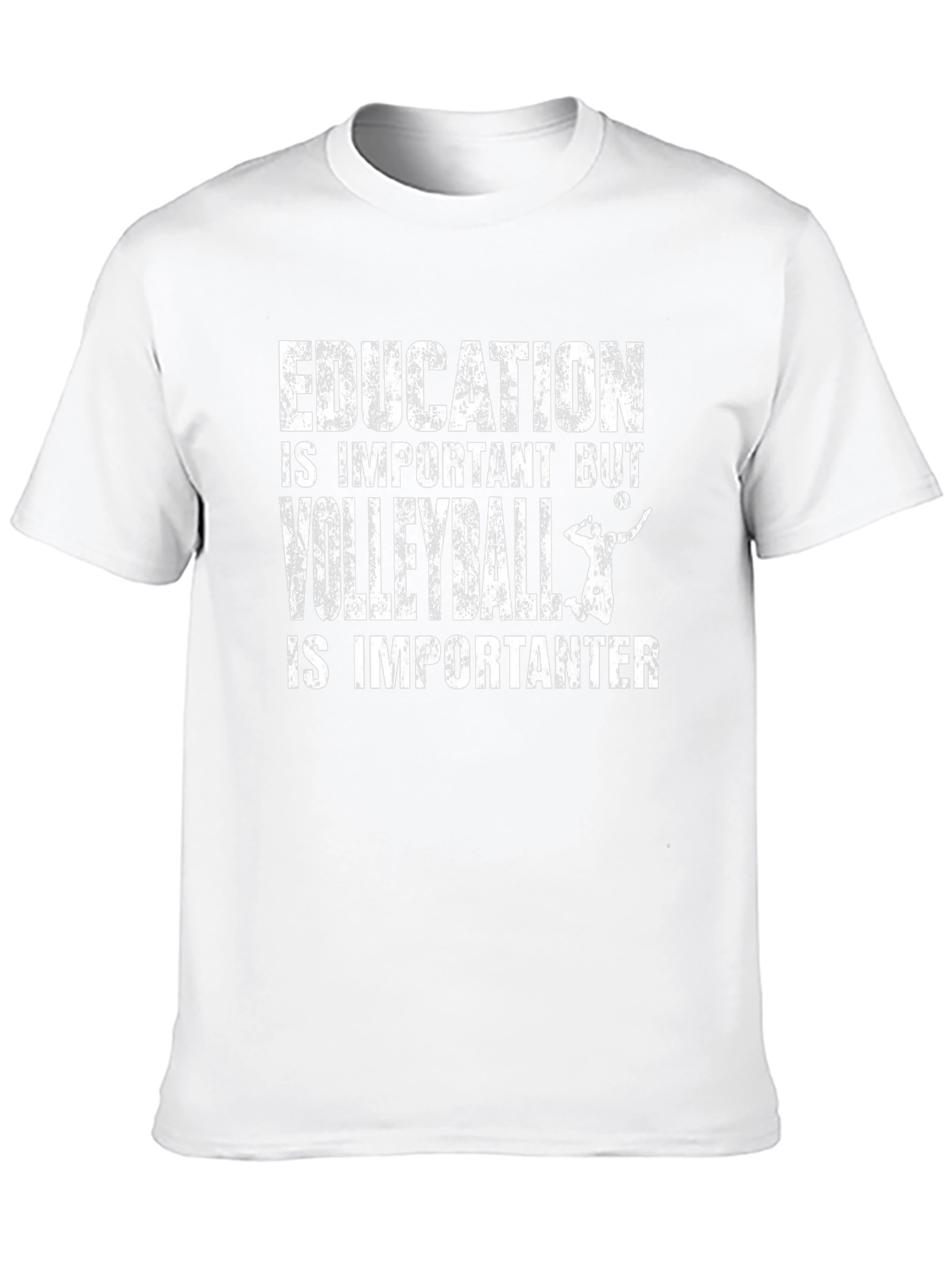 Education Volleyball T-Shirt - Funny Sport Tee