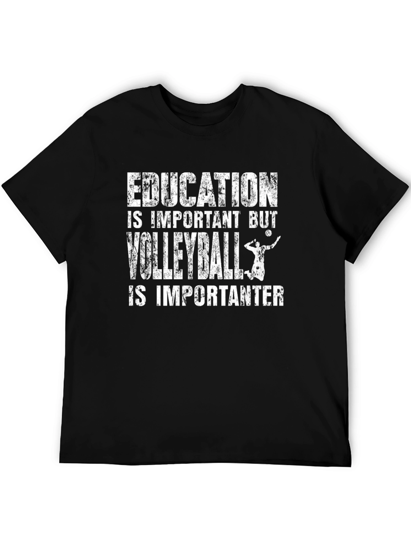 Education Volleyball T-Shirt - Funny Sport Tee