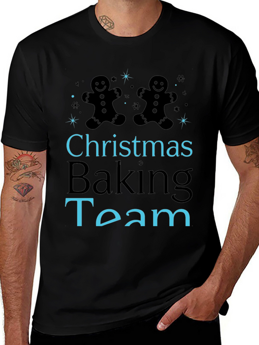 Christmas Baking Team T-Shirt Holiday Baking Tee