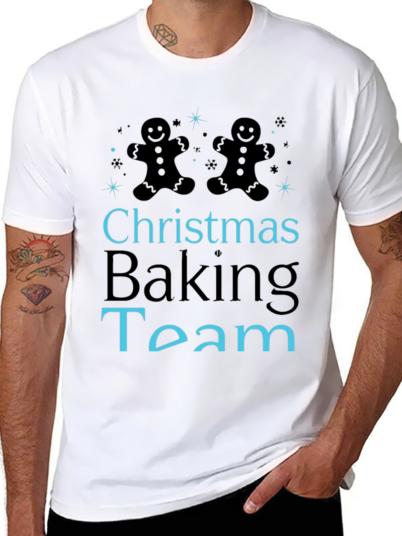 Christmas Baking Team T-Shirt Holiday Baking Tee