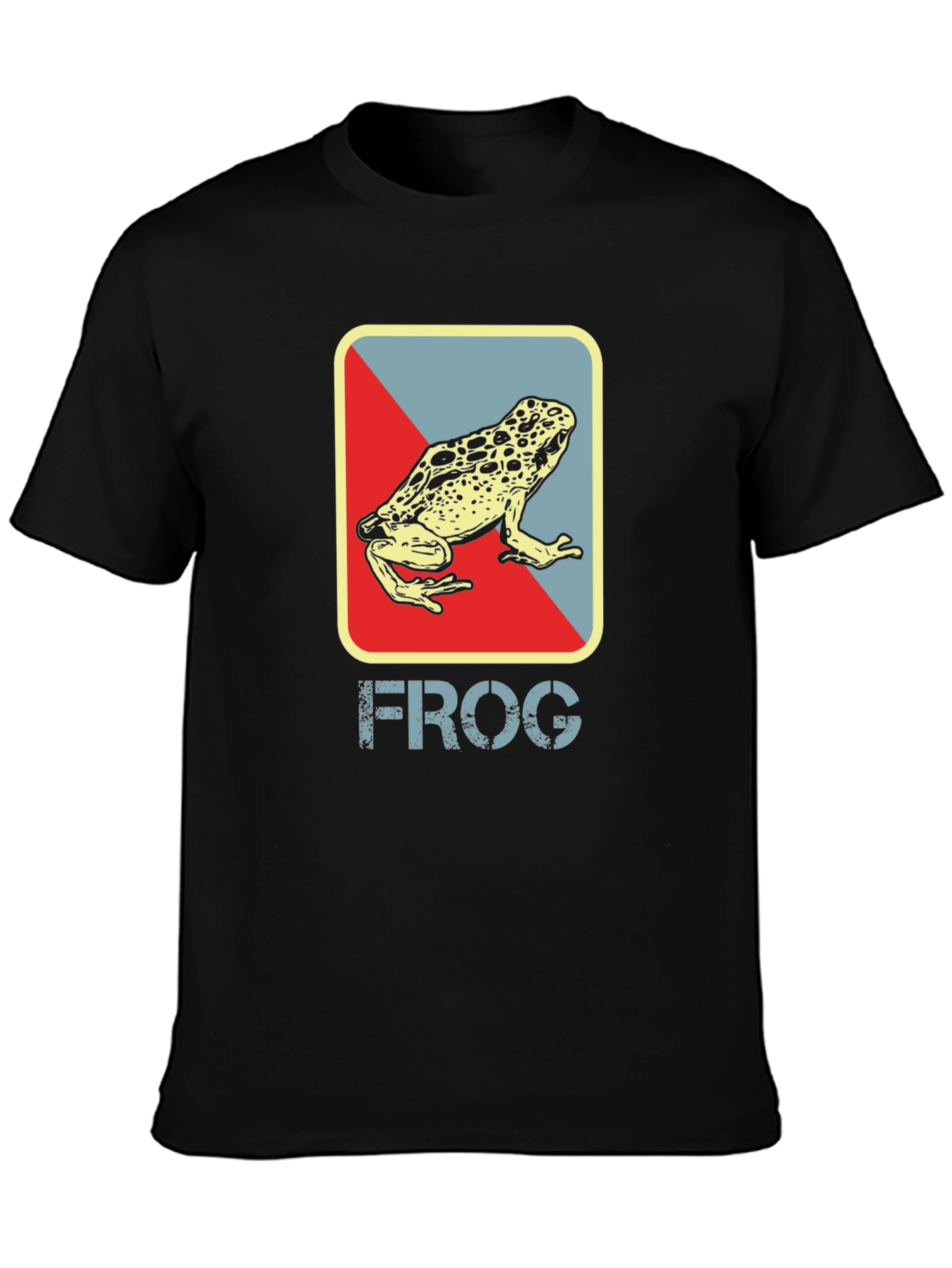 Retro Frog Graphic T-Shirt - Cool Casual Tee