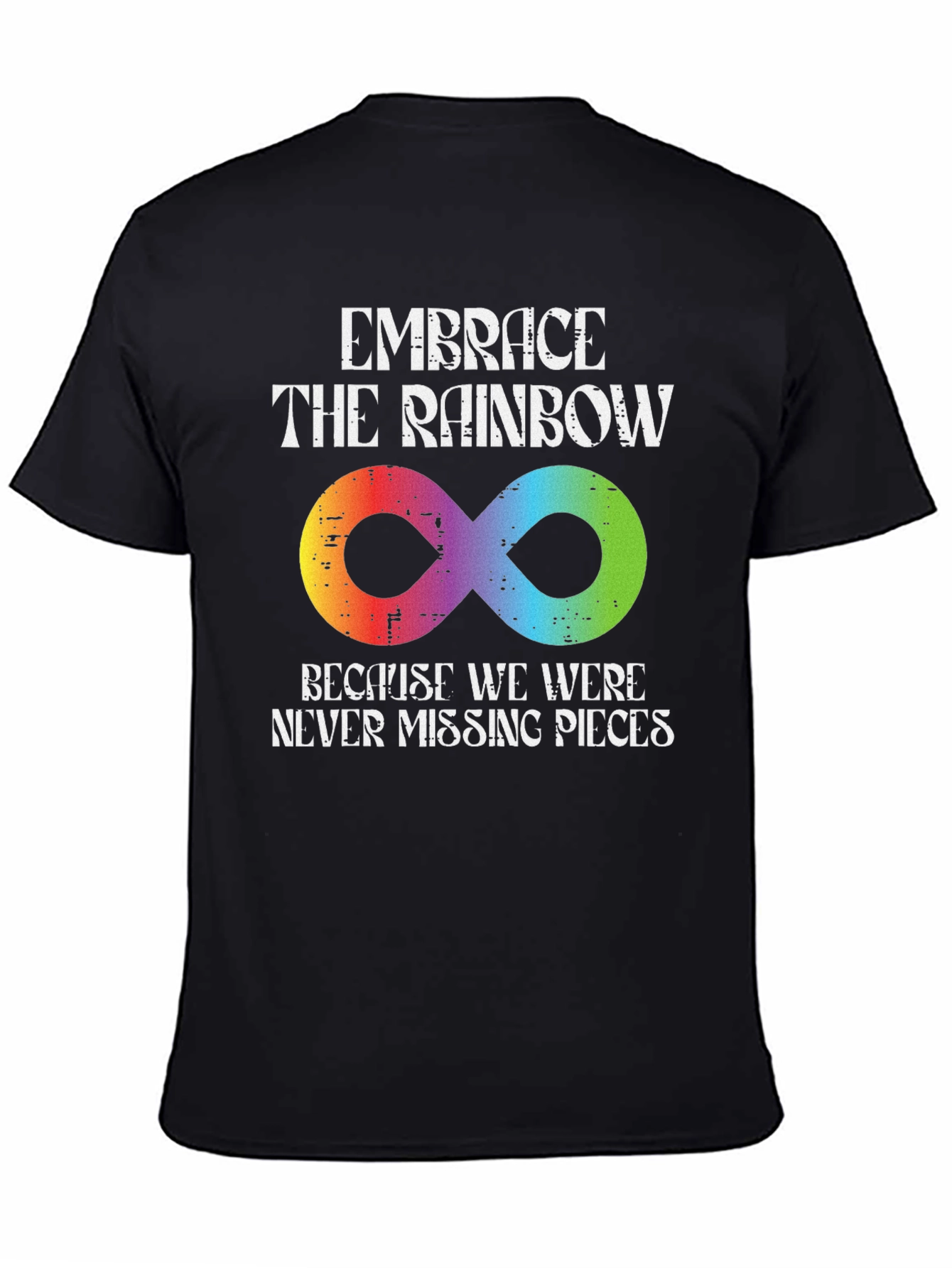 Embrace the Rainbow Autism Awareness T-Shirt