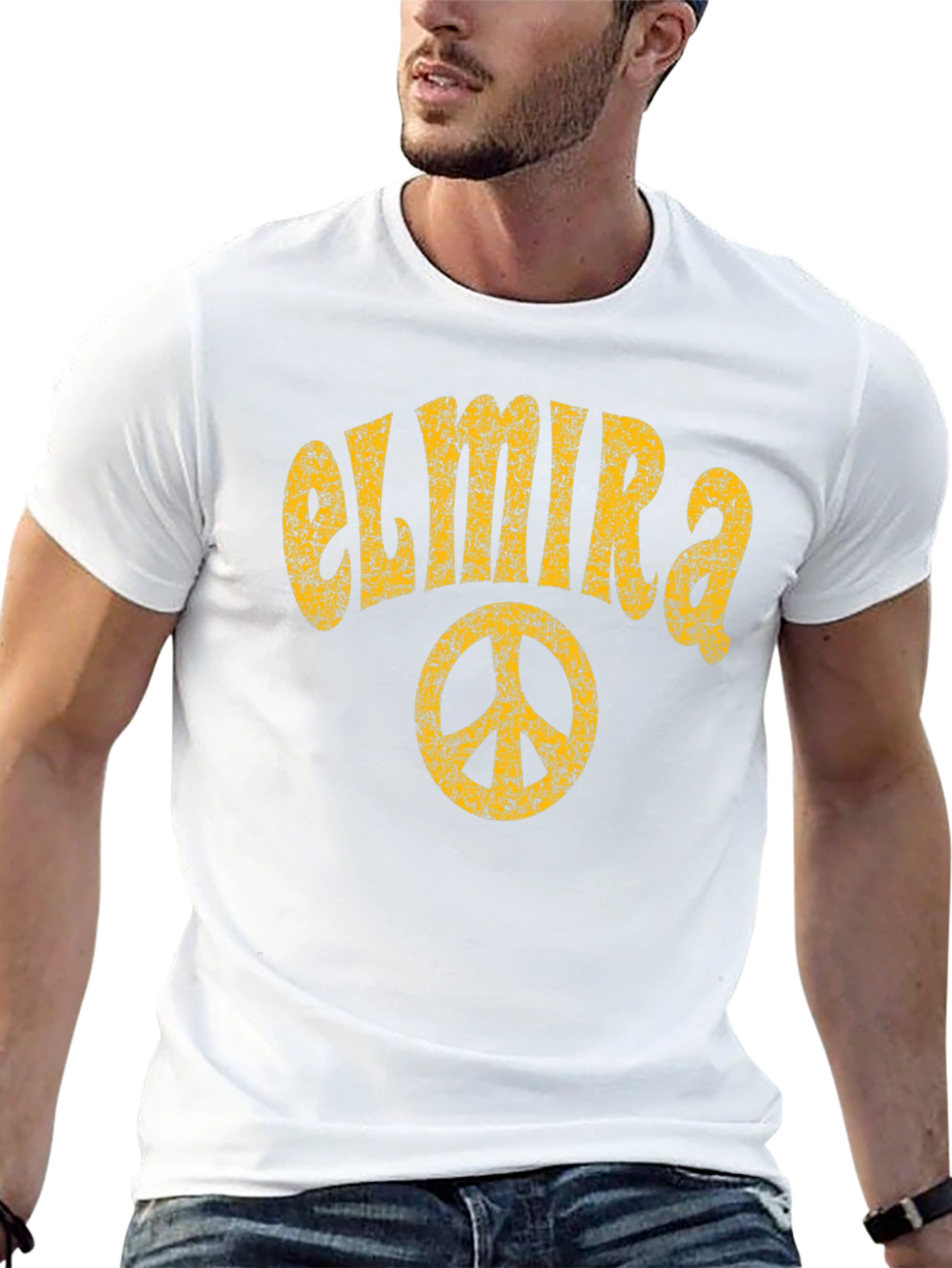 Elmira Peace Sign Graphic T-Shirt