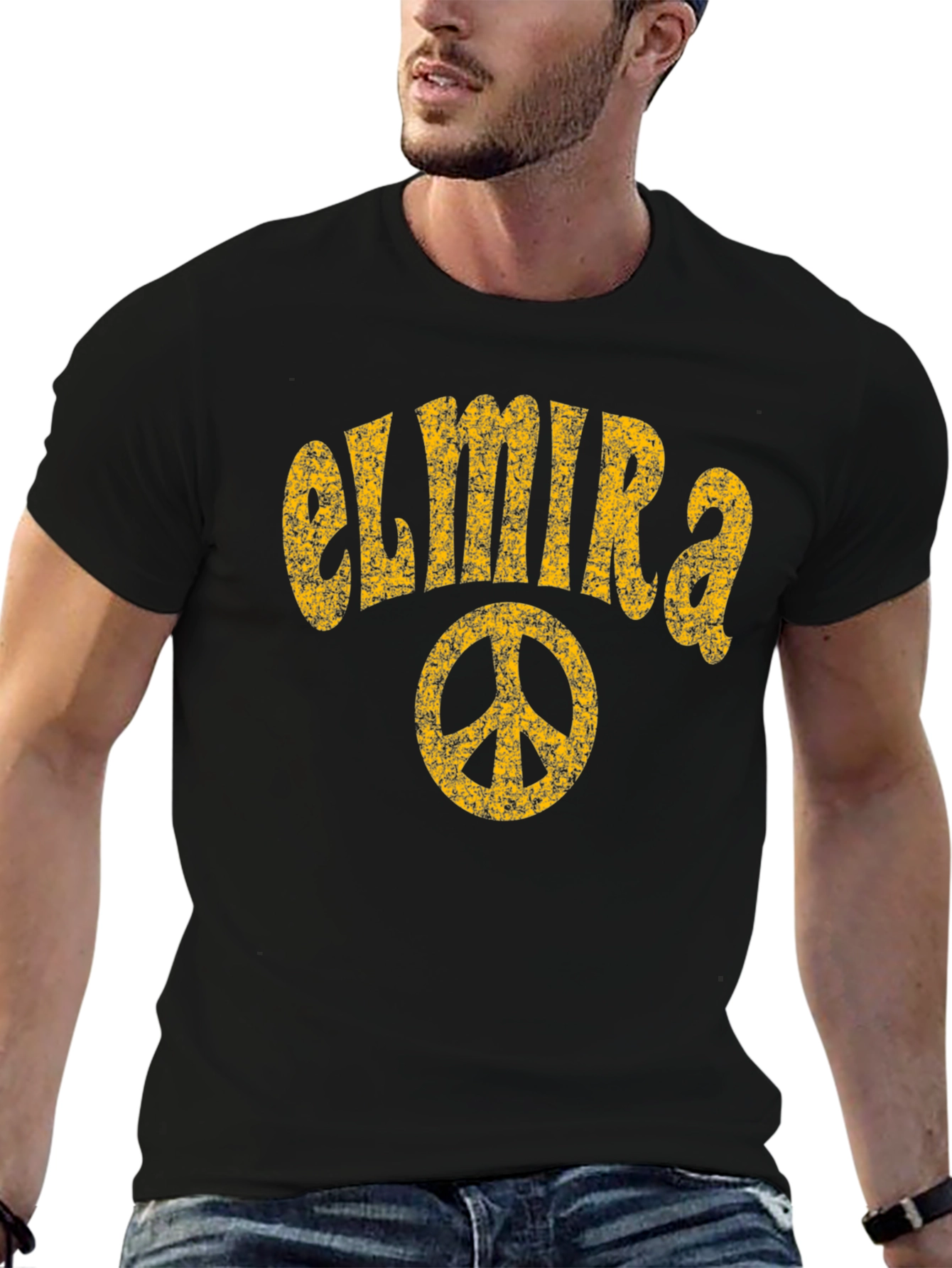 Elmira Peace Sign Graphic T-Shirt