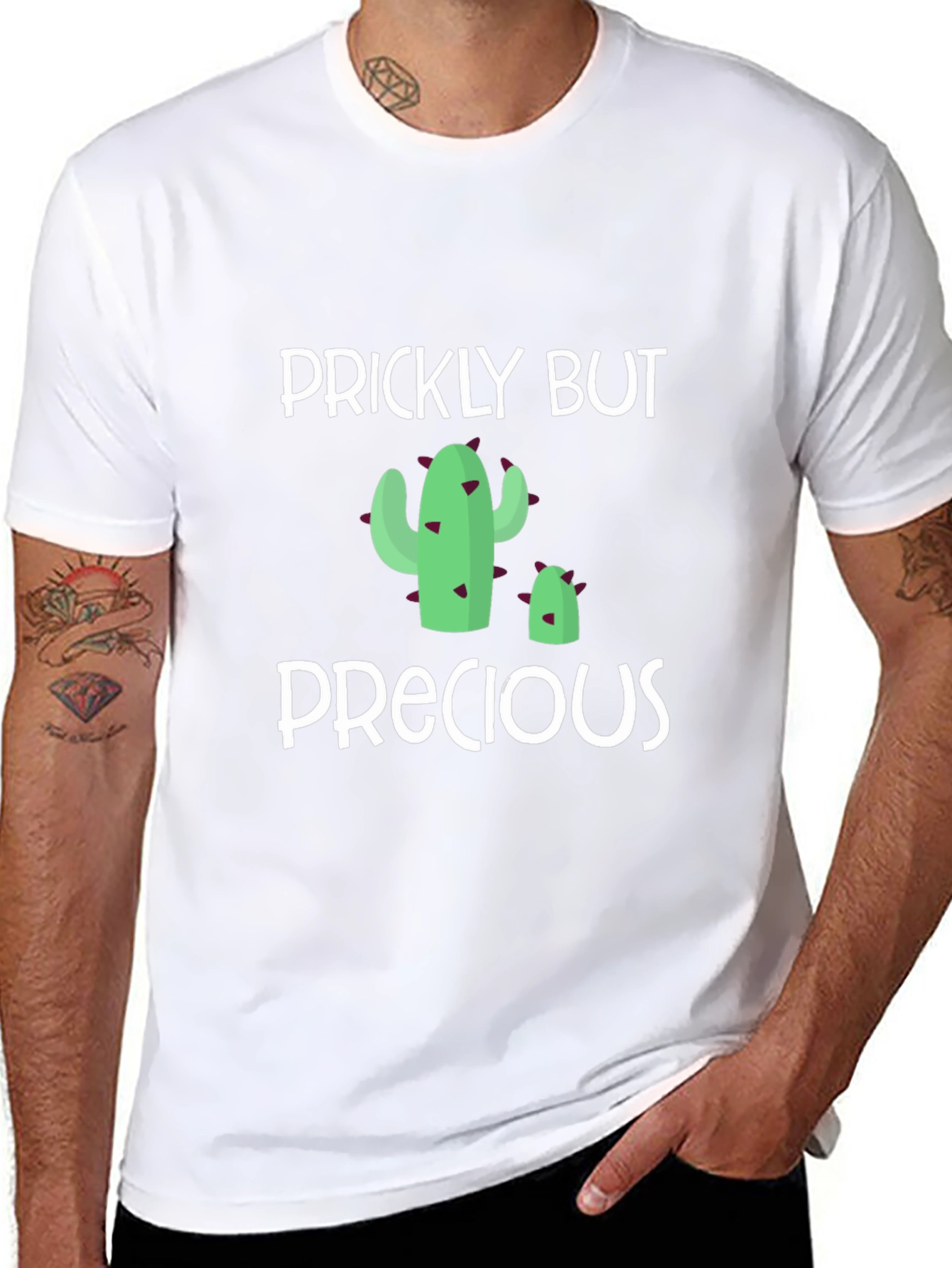 Prickly But Precious Cactus Graphic Tee