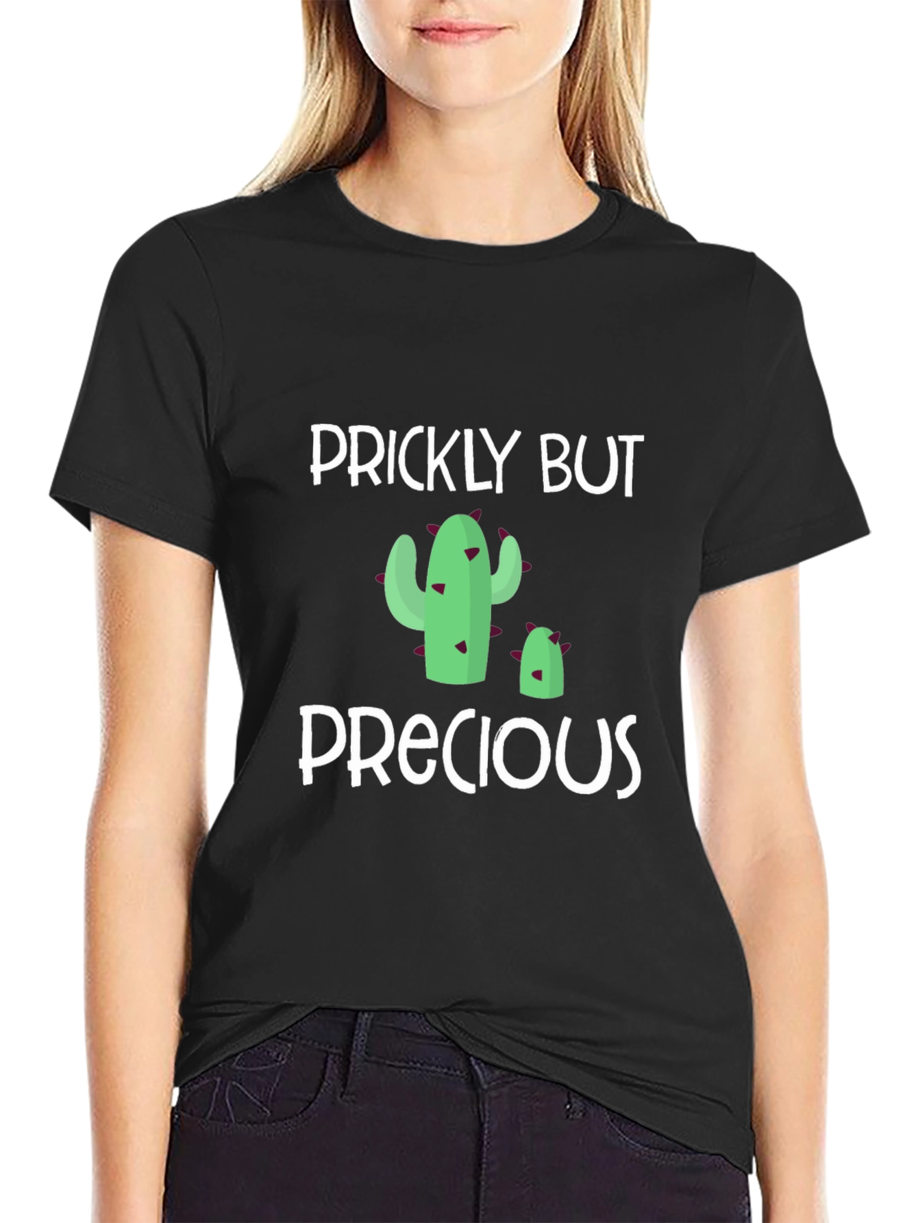 Prickly But Precious Cactus Graphic Tee